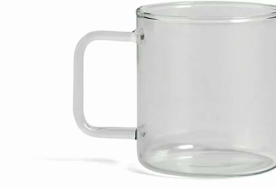 Cups * | Coffee Cup In Transparent Borosilicate Glass 9 Cm Glass Hay