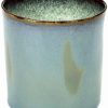 Cups * | Smoky Blue Cylindrical Goblet Terres De Reves Serax