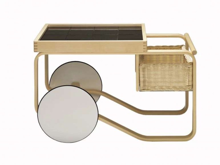 Coffee &Amp; Side Tables * | Minima. Artek Tea Trolley 900