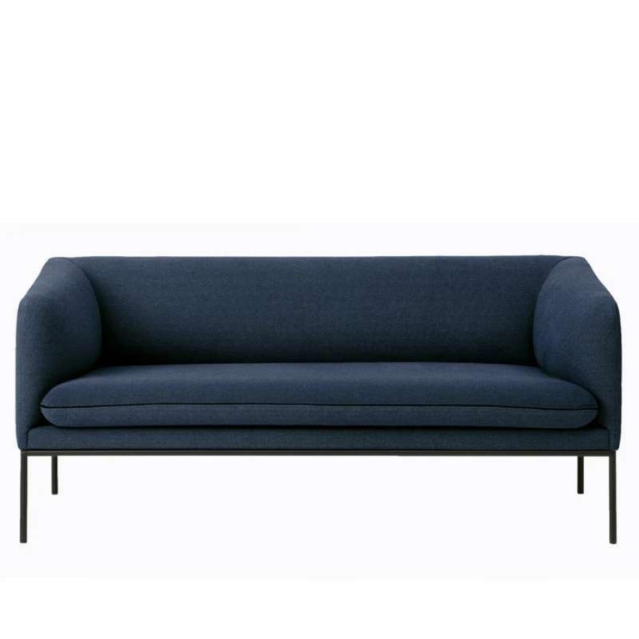 Sofas * | Minima. Ferm Living Turn Sofa Two Seater Cotton