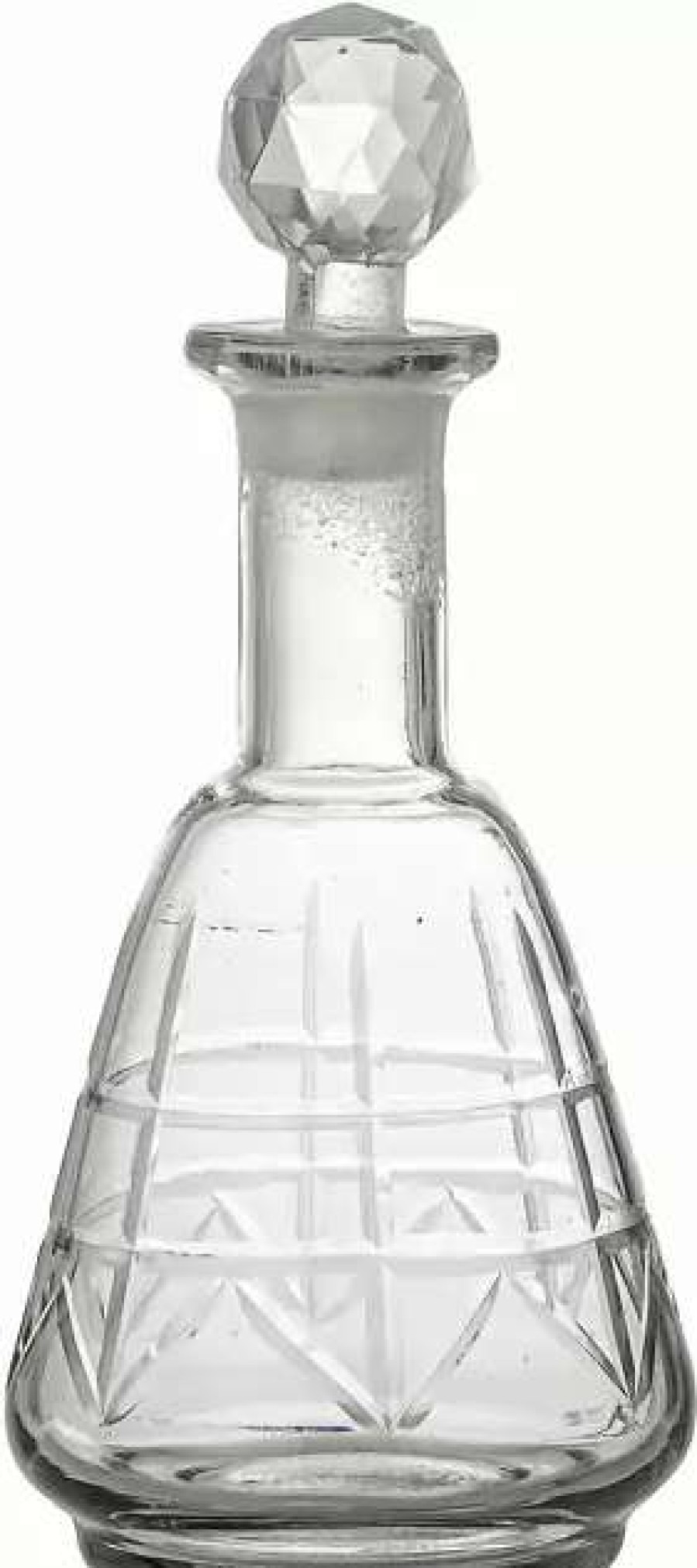 Jugs * | Acer Bottle W/Lid Clear Glass Bloomingville