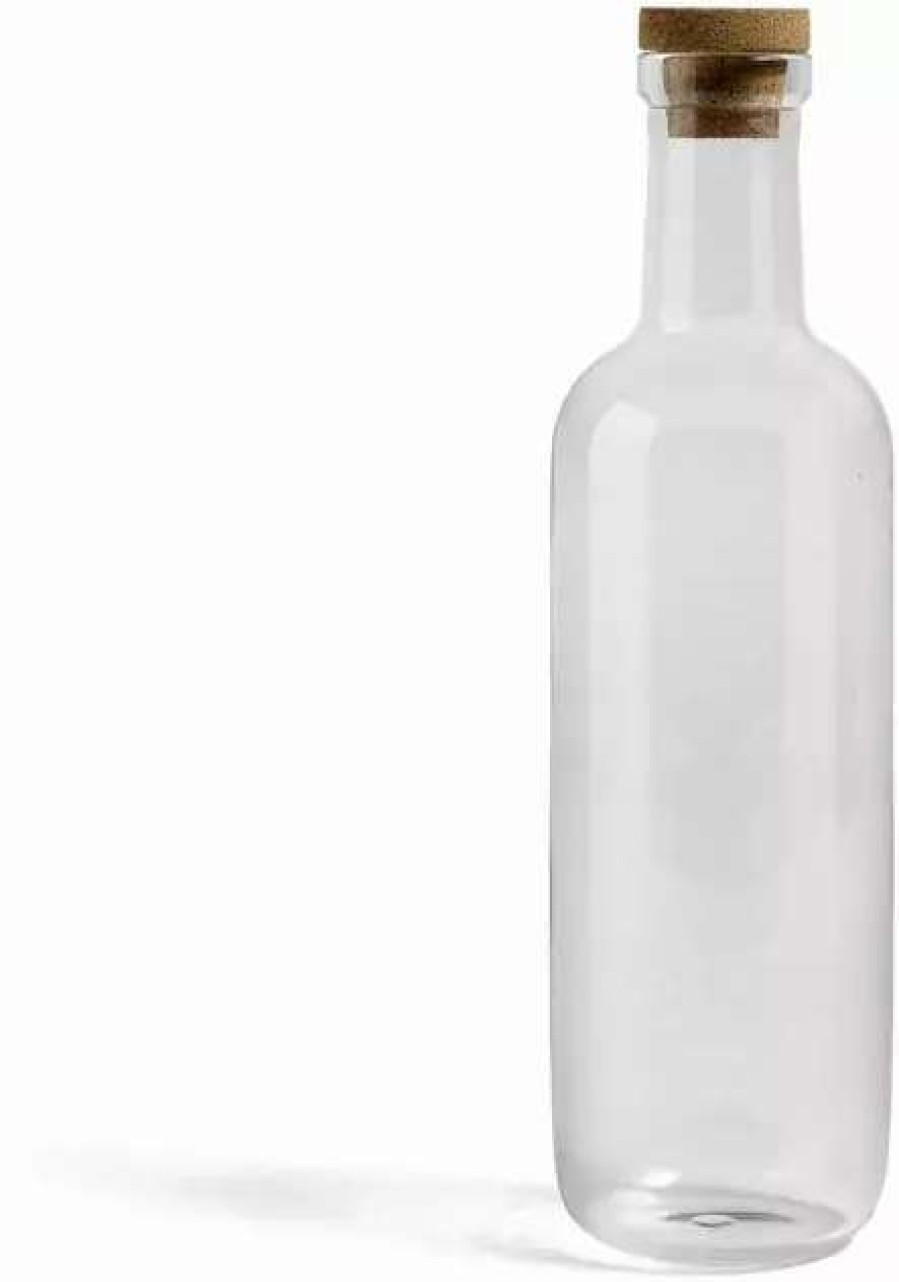 Jugs * | 0. 75 L Clear Borosilicate Glass Bottle Bottle Hay