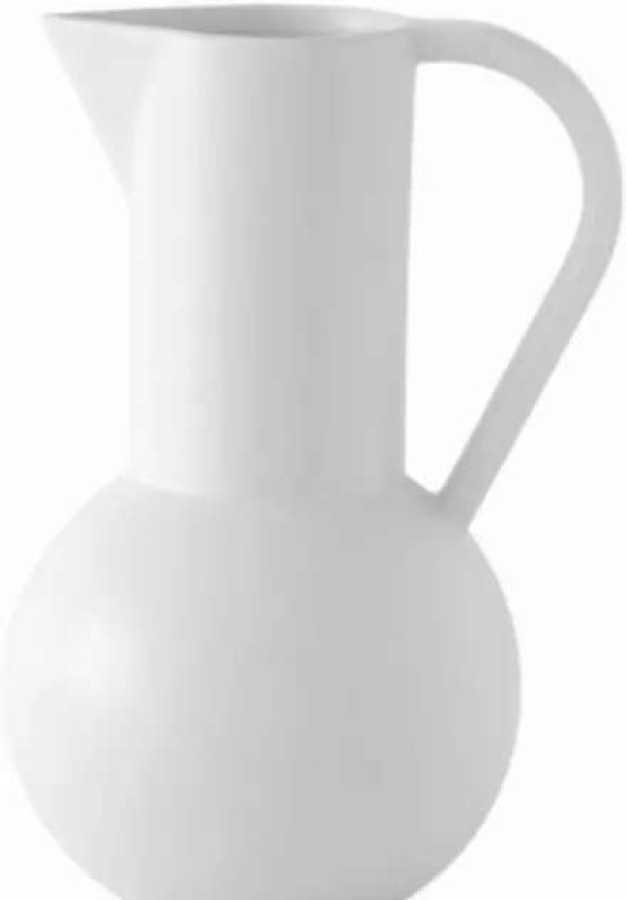 Jugs * | 0.75L Ceramic Carafe In Misty Grey Strom Raawii