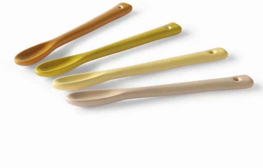 Spoons * | Tea Spoons Natural (Set Of 4) Hkliving