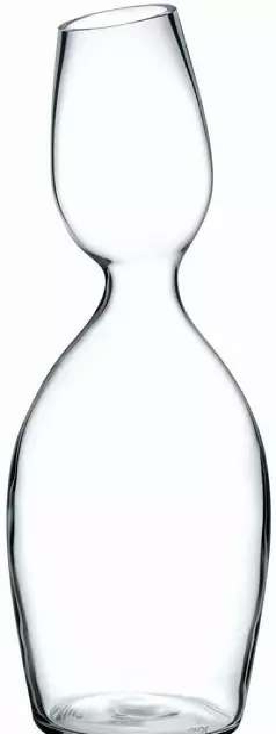 Jugs * | Red Or White Decanter Nude Glass